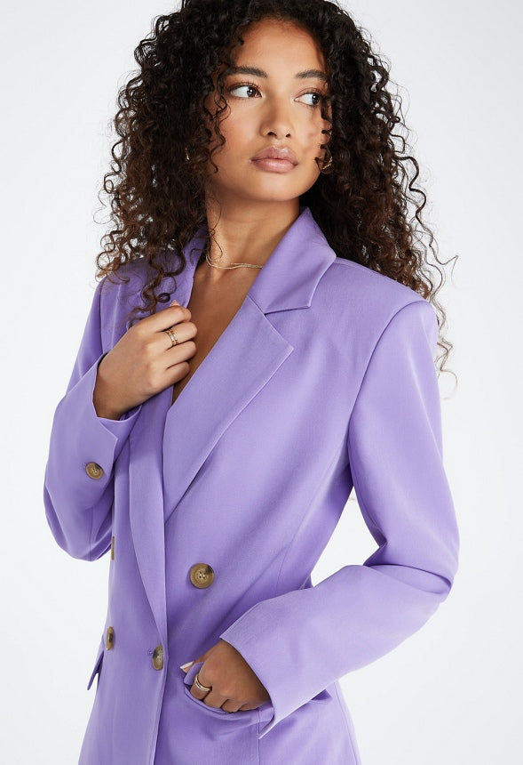 City Blazer Dahlia Purple