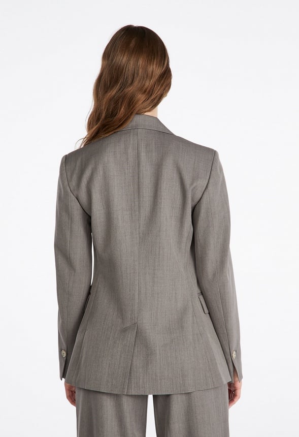Luxe City Blazer Vapor Blue