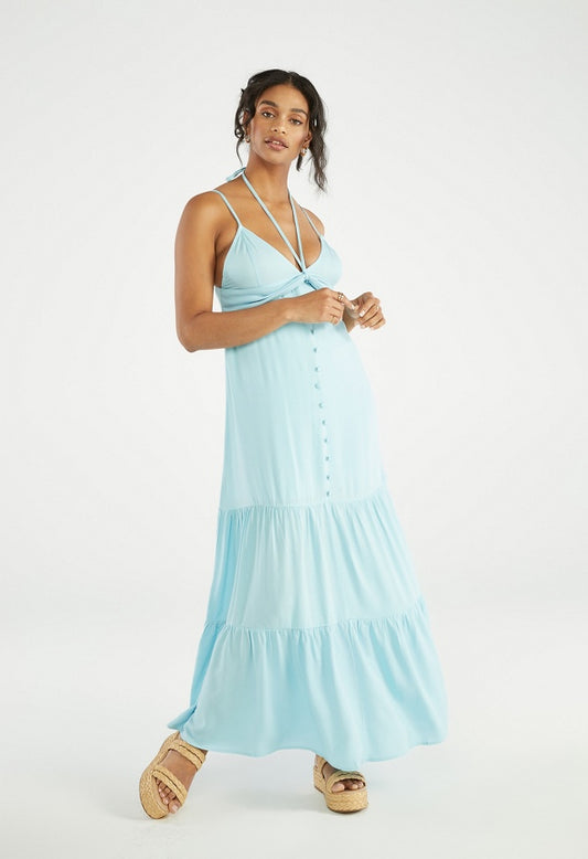 STRAPPY TIERED MAXI DRESS Petit Four