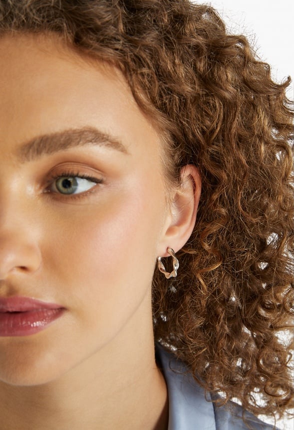 Joanna Mixed Hoop Earring Multipack Silver
