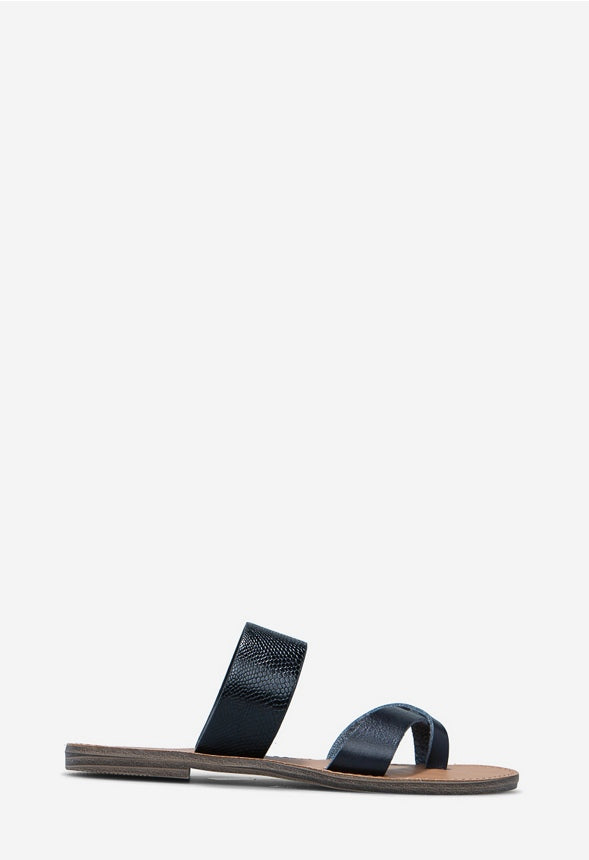 Cloey Slide Sandal Black