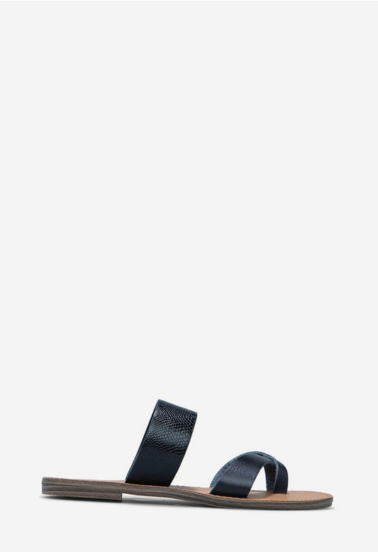 Cloey Slide Sandal Black