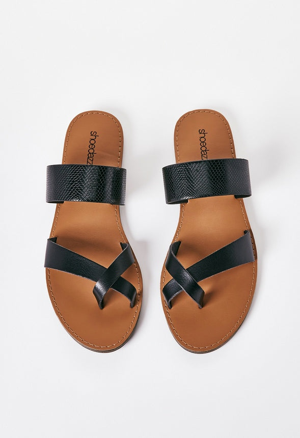 Cloey Slide Sandal Black