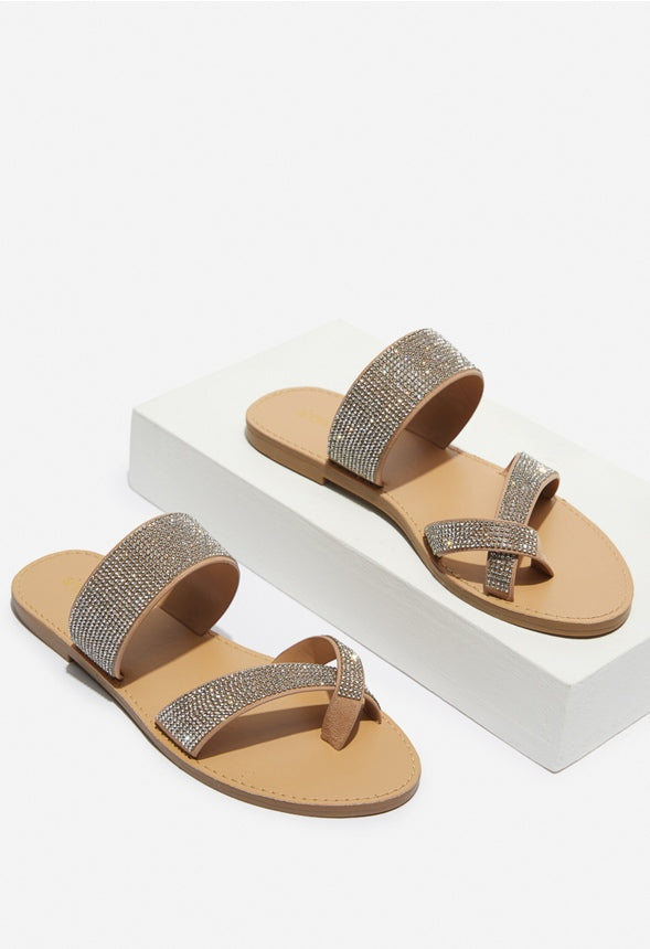 CLOEY THONG SANDAL Beige