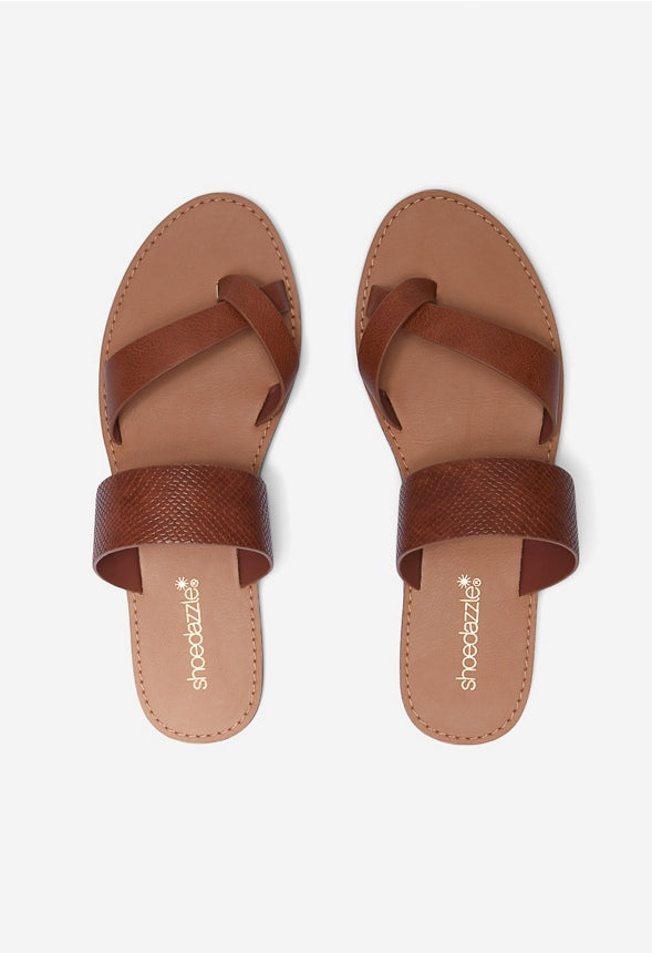 Cloey Slide Sandal Whiskey