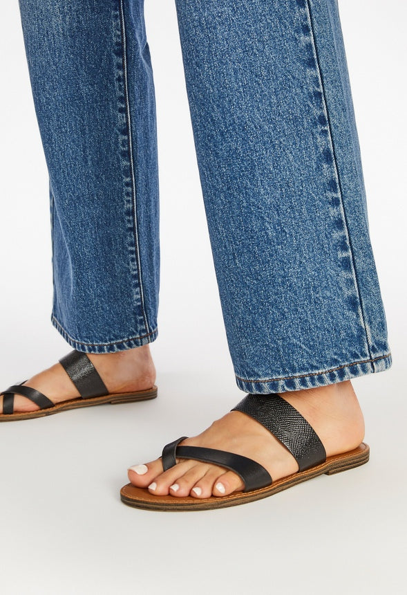 Cloey Slide Sandal Black