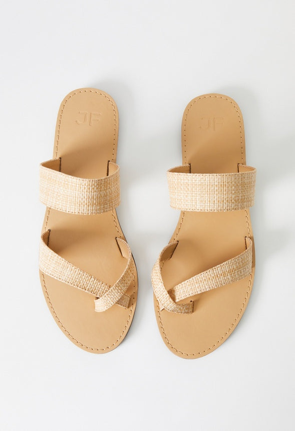 Cloey Slide Sandal Natural