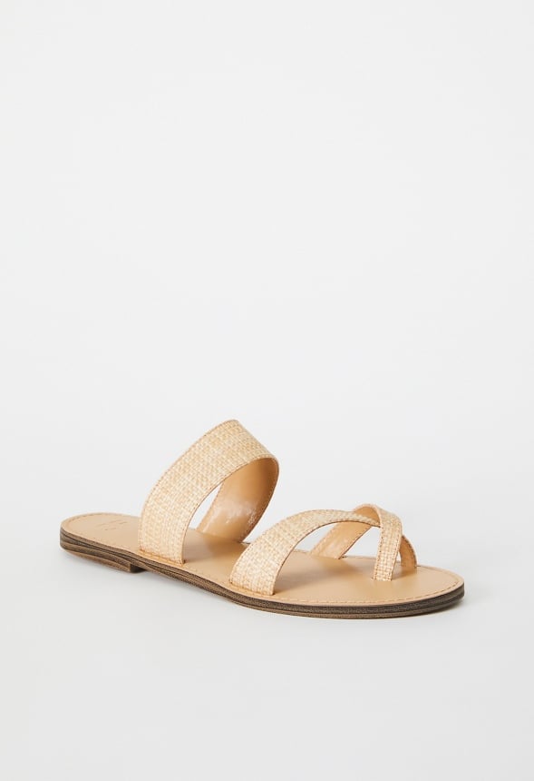 Cloey Slide Sandal Natural