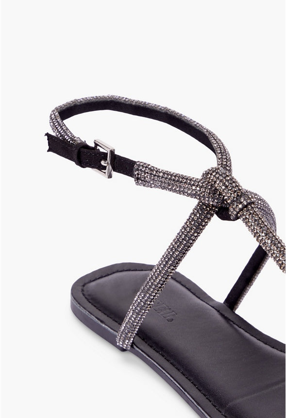 AVA Black Embellished