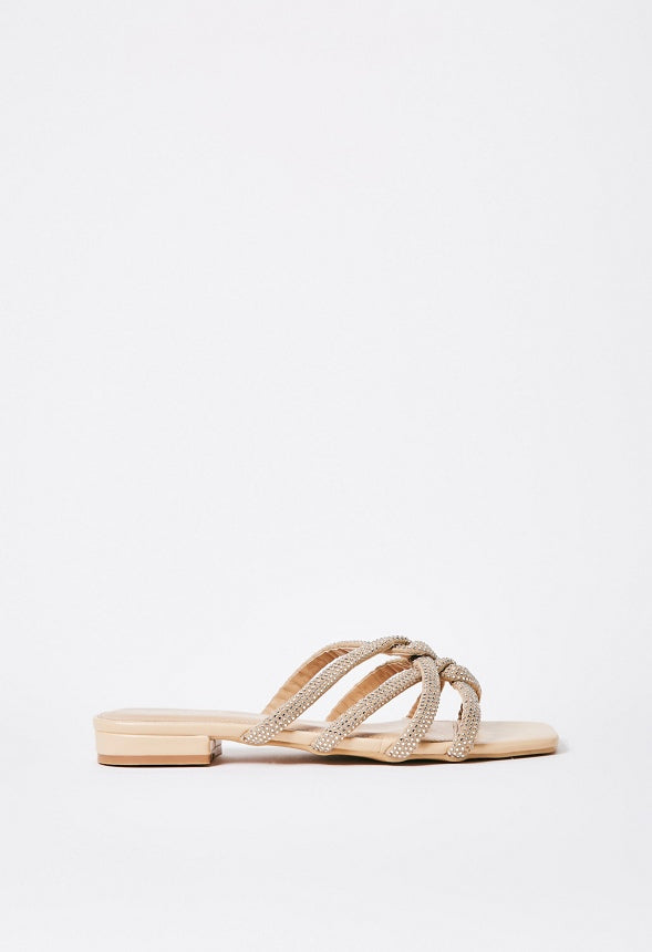 BOWIE FLAT SANDAL Beige