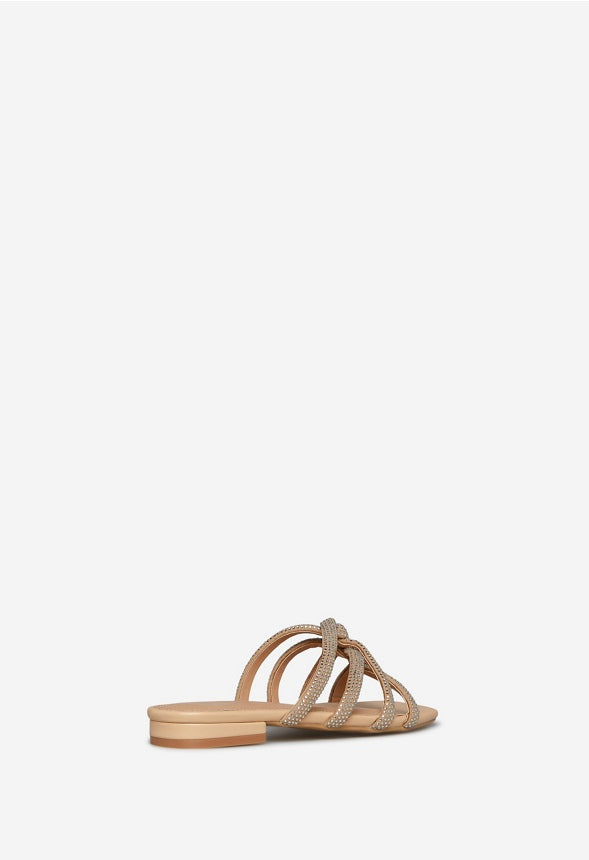BOWIE FLAT SANDAL Beige