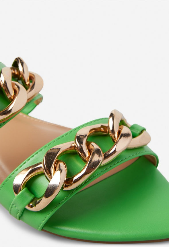 SOREN FLAT SANDAL Classic Green