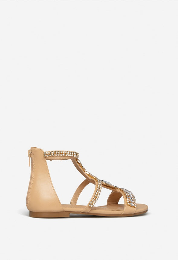 ADELITA FLAT SANDAL Beige