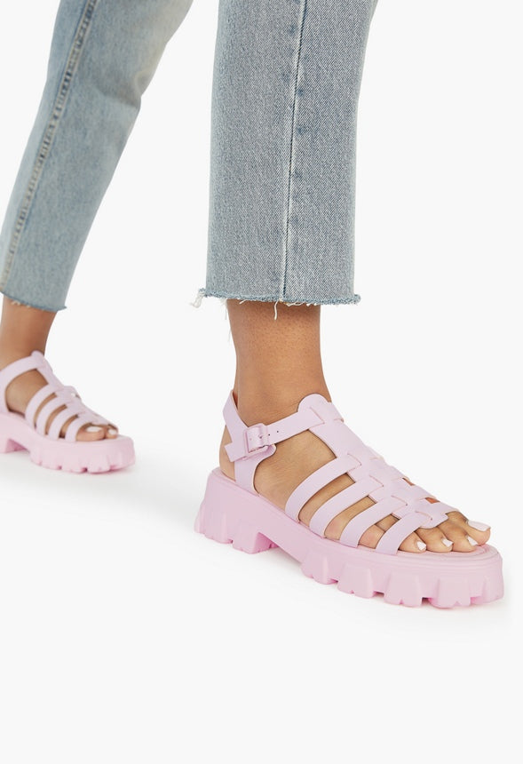 ZOEY GLADIATOR SANDAL Pink