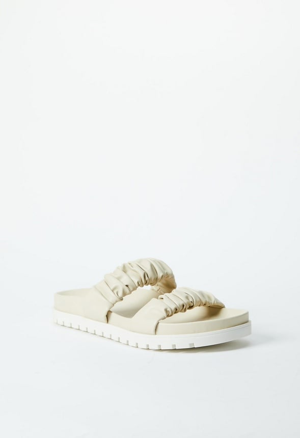 EVA FLAT SLIDE SANDAL Birch