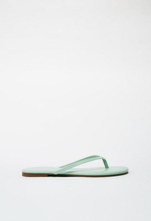 LAYLA FLAT THONG SANDAL Hemlock