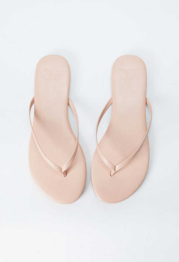 Layla Flat Thong Sandal Blush
