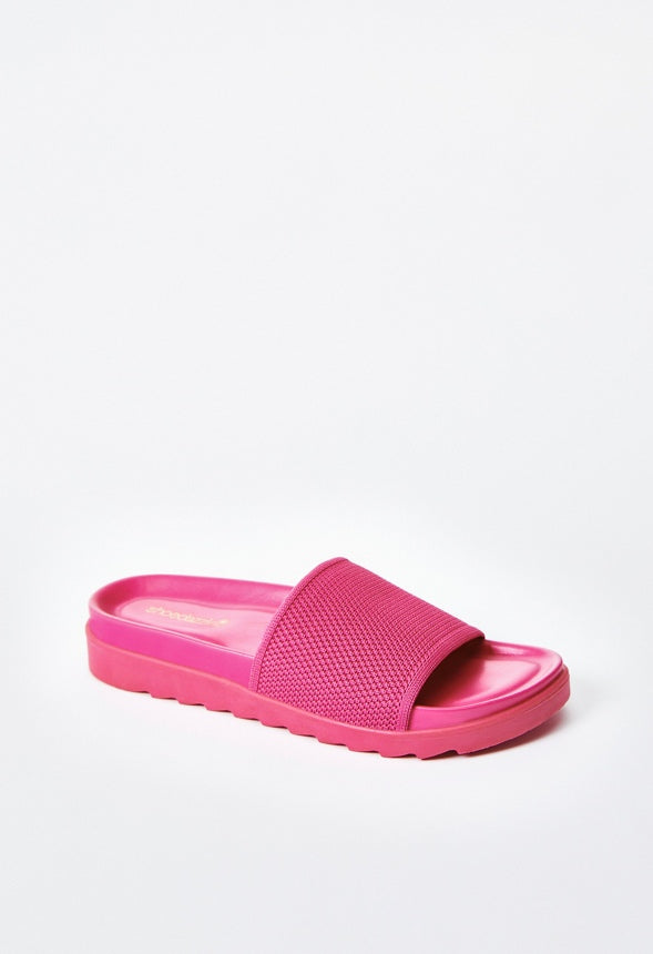 Nellie Slide Sandal Fuchsia
