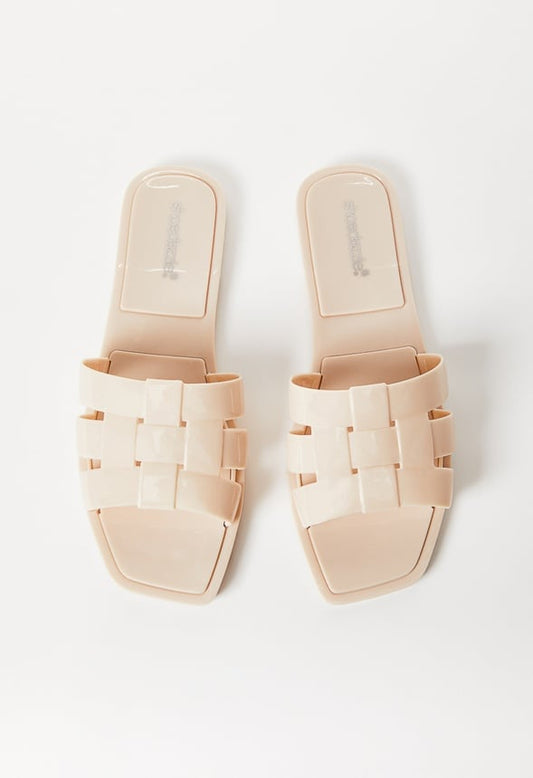ISLA FLAT SLIDE SANDAL Shell