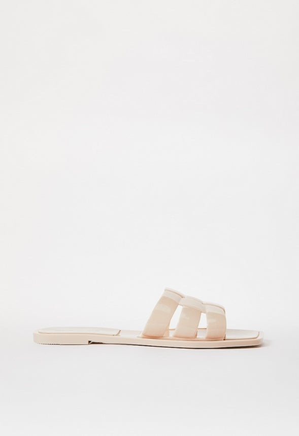 ISLA FLAT SLIDE SANDAL Shell