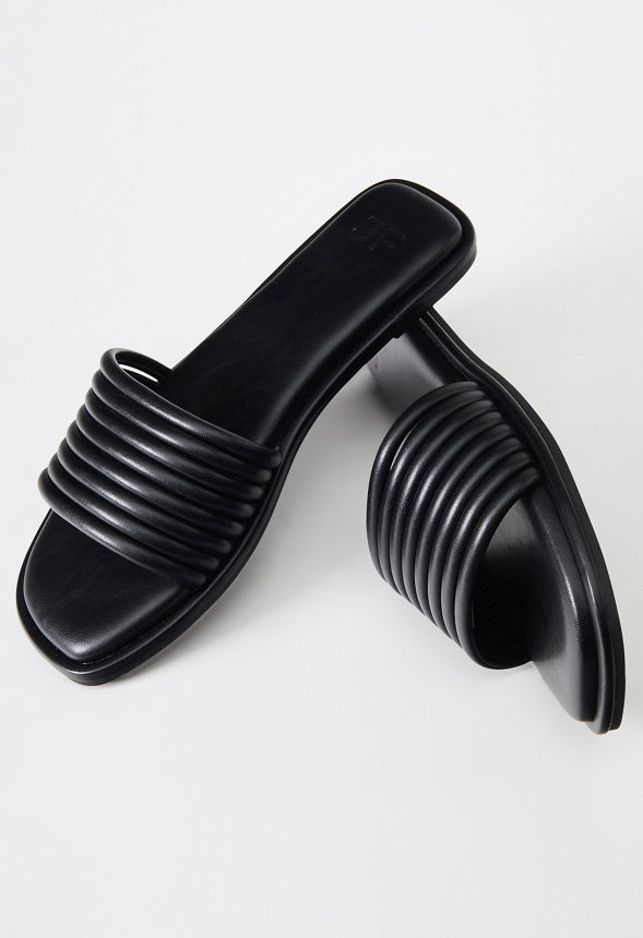 Talia Slide Sandal Black