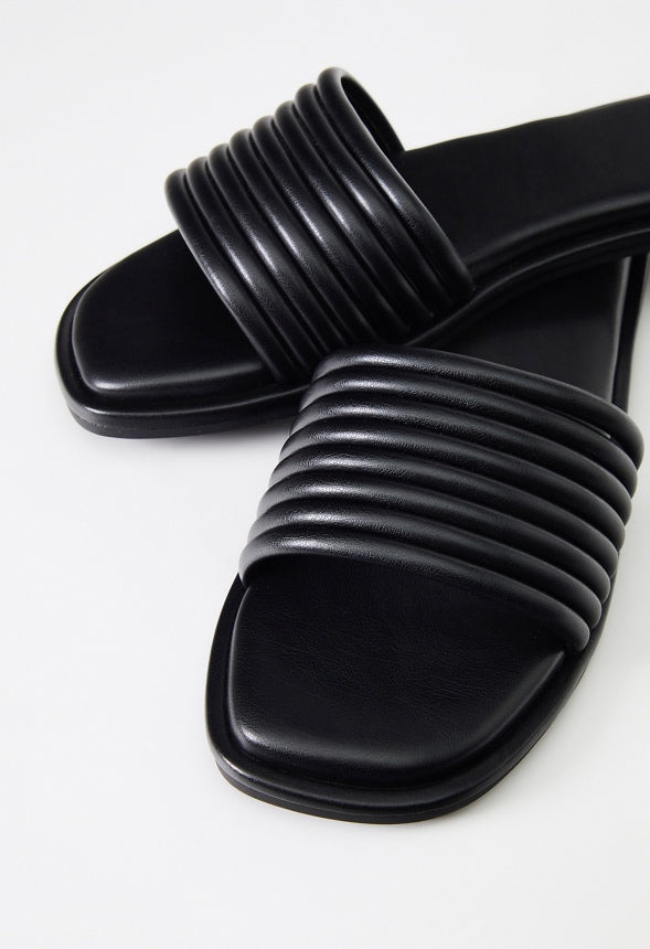 Talia Slide Sandal Black