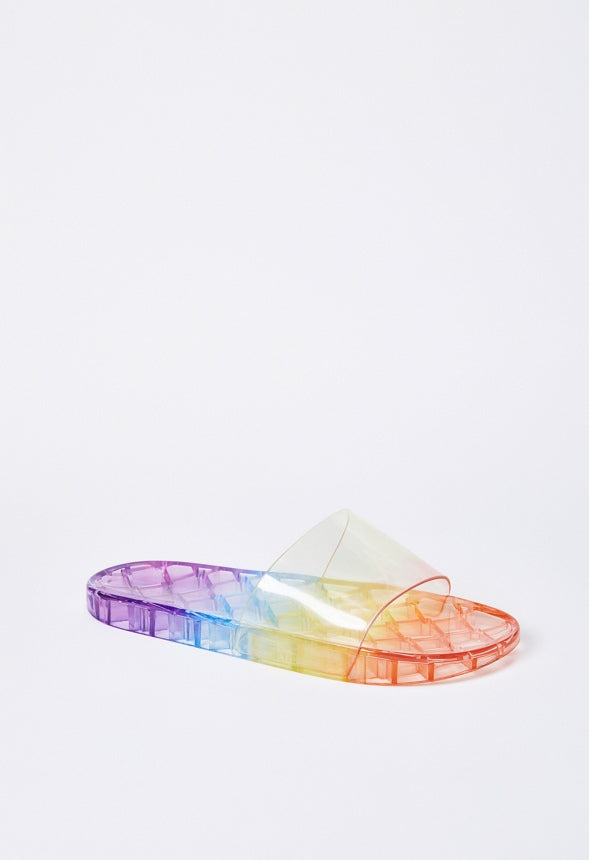 Allegra Slide Sandal Rainbow