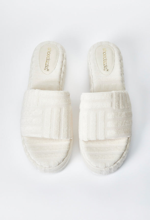 Gina Platform Slide Sandal Birch