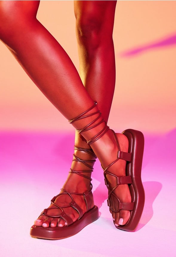 Cairo Gladiator Sandal Chocolate Lab