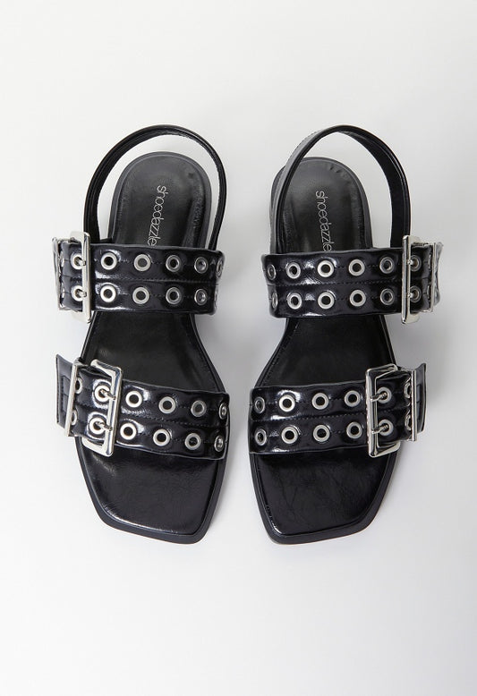 Kiki Flat Sandal Black