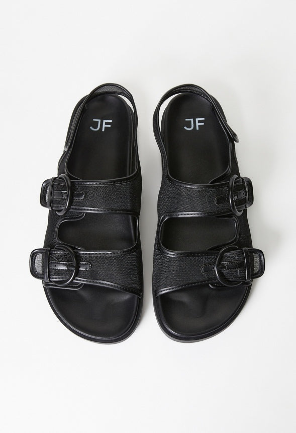 Sofie Flat Sandal Black