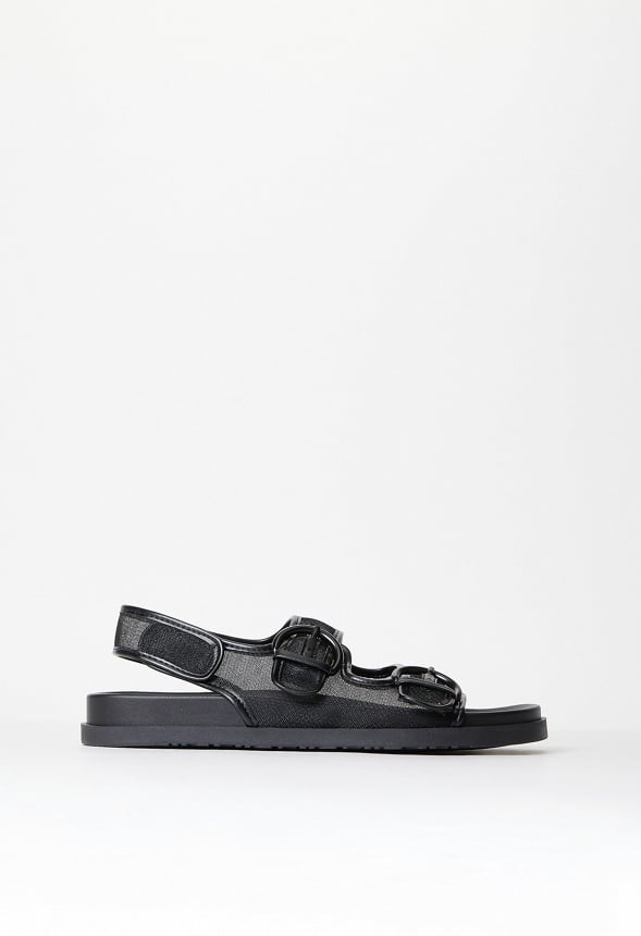 Sofie Flat Sandal Black