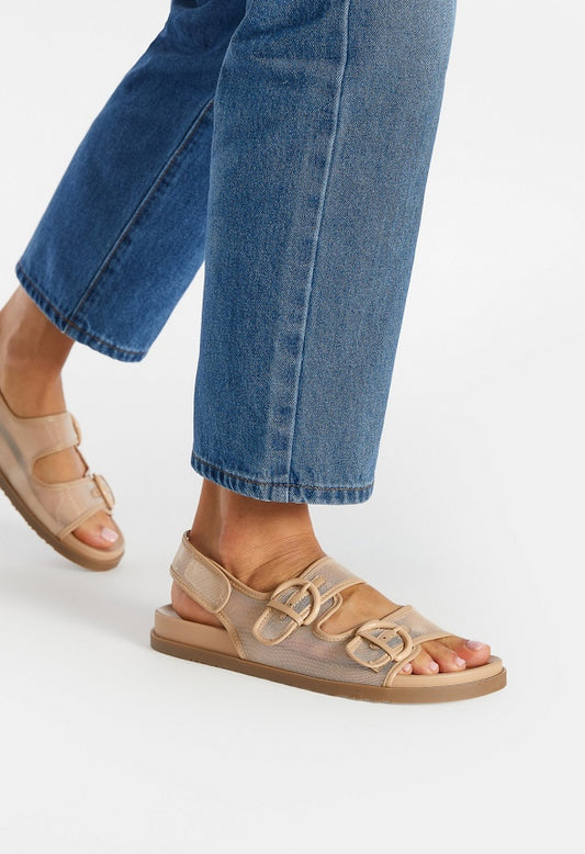 Sofie Flat Sandal New Nude