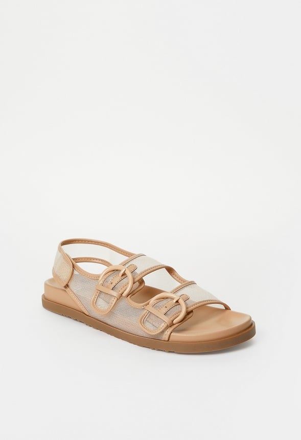 Sofie Flat Sandal New Nude