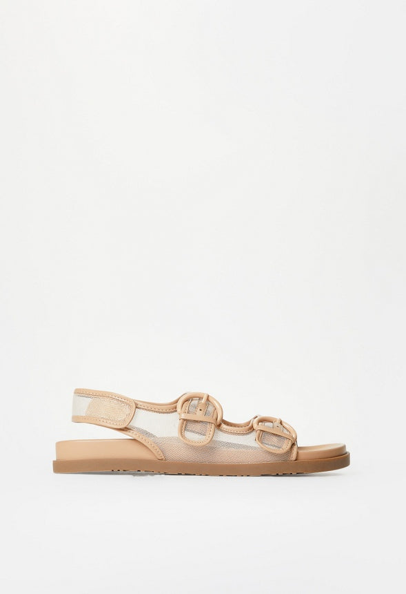 Sofie Flat Sandal New Nude