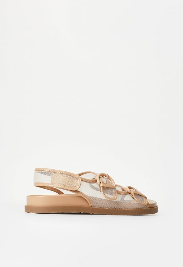 Sofie Flat Sandal New Nude