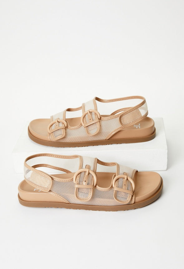 Sofie Flat Sandal New Nude