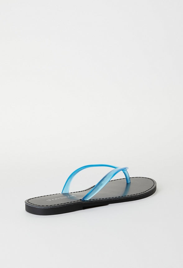 Kai Flat Thong Sandal Ethereal Blue