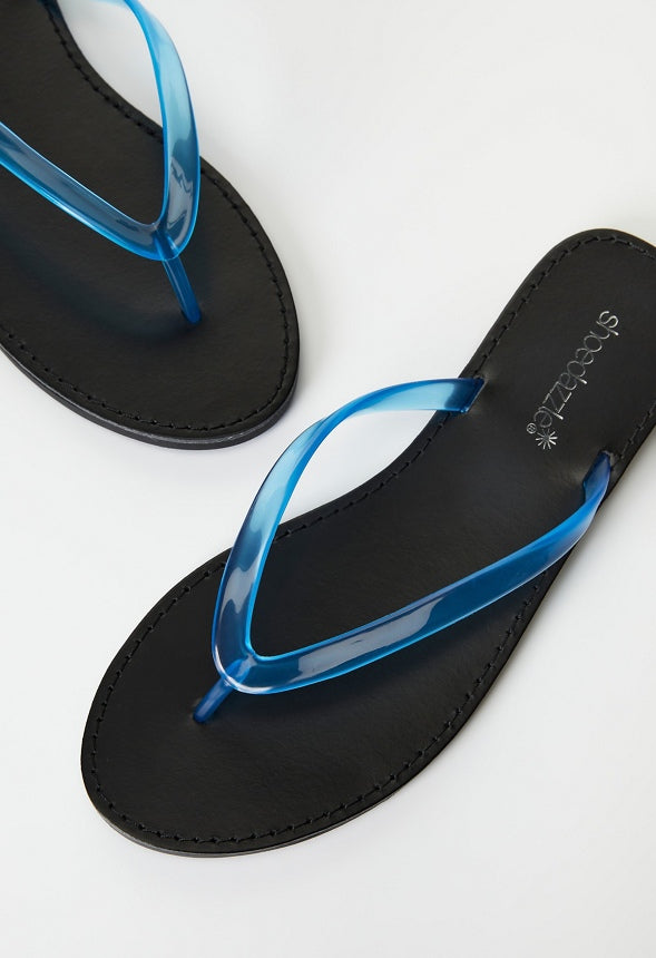 Kai Flat Thong Sandal Ethereal Blue