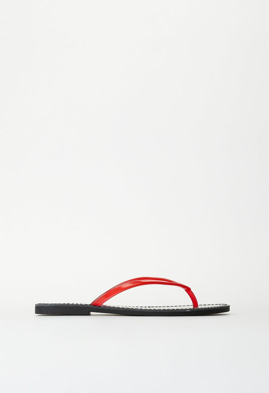 Kai Flat Thong Sandal Salsa Red