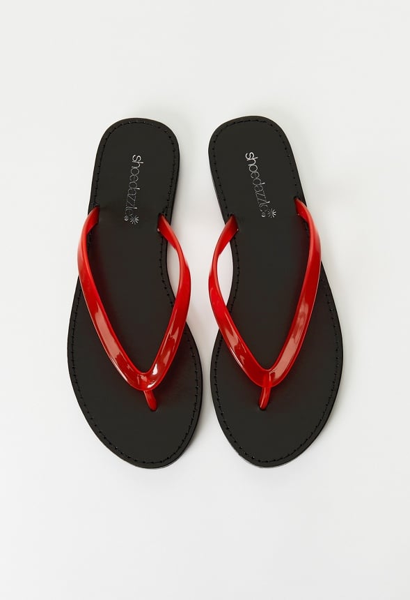 Kai Flat Thong Sandal Salsa Red