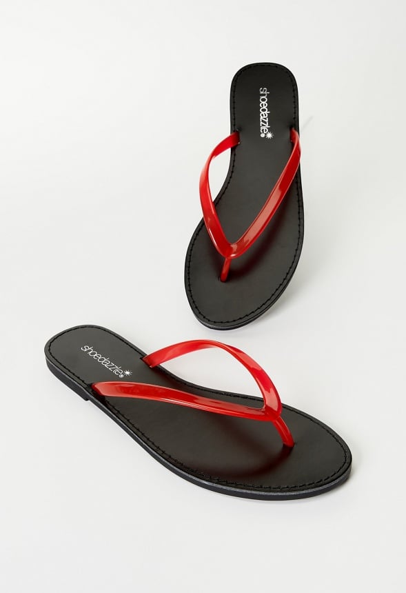 Kai Flat Thong Sandal Salsa Red