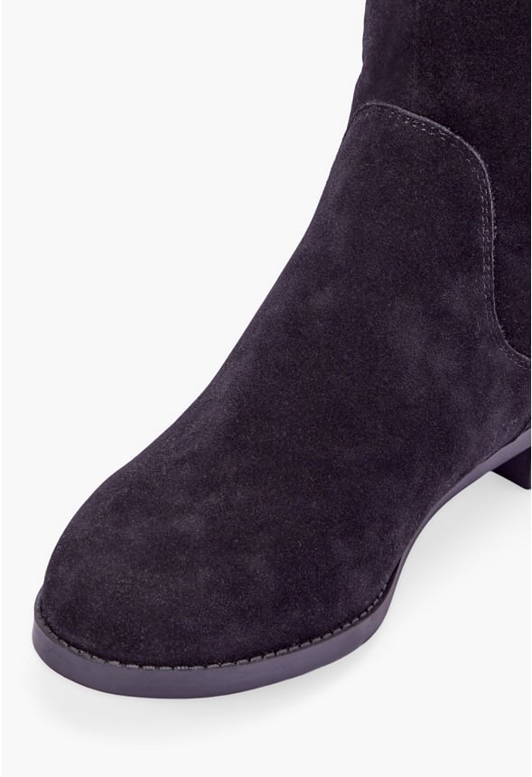 Ramona Over-The-Knee Flat Boot Black