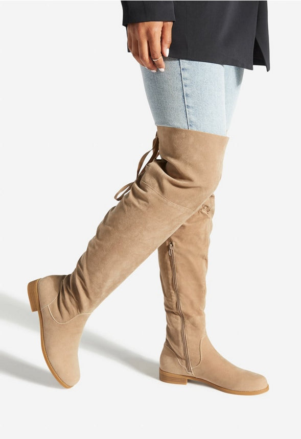 RAMONA HIGH FLAT BOOT Portabella