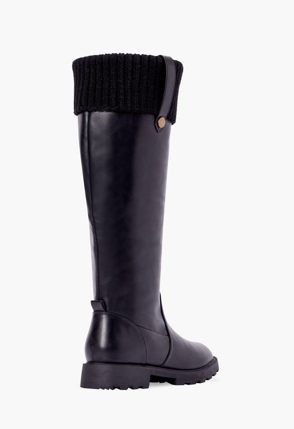 DEMI FOLD-OVER Black Caviar