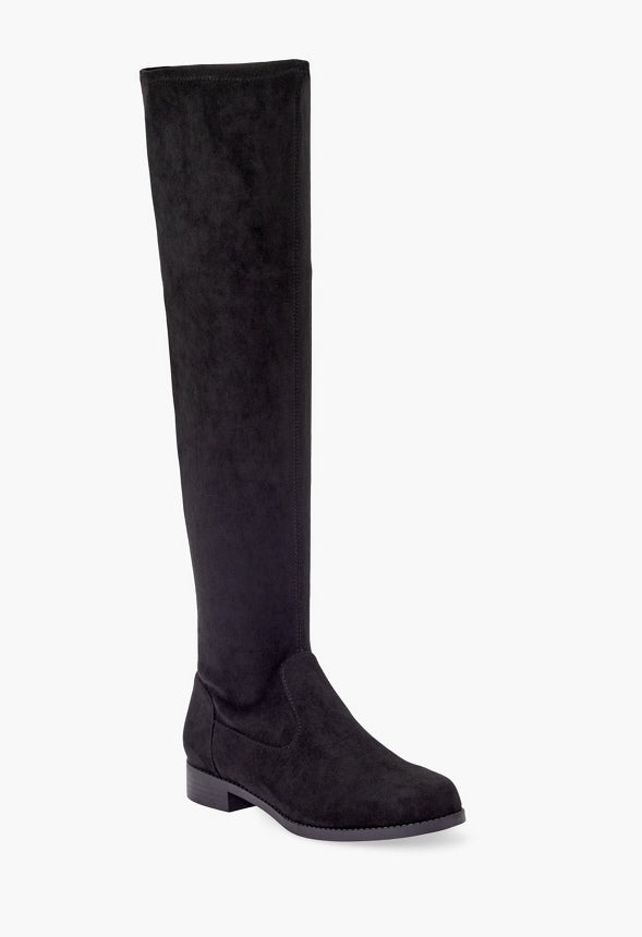 REENA FLAT BOOT Black