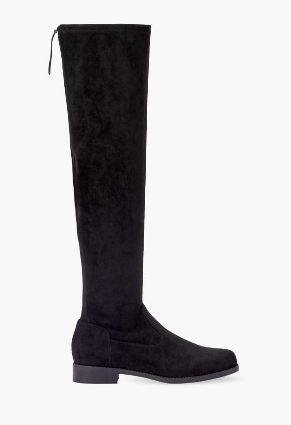 REENA FLAT BOOT Black