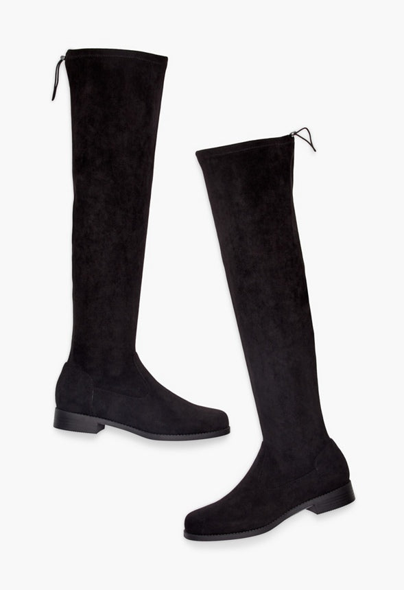 REENA FLAT BOOT Black