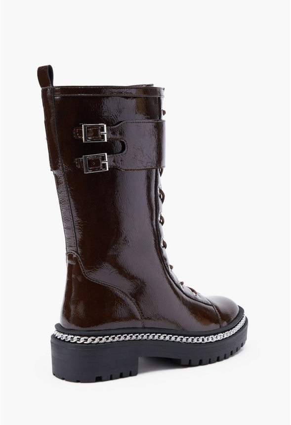 UVEATTE FLAT BOOT Coffee