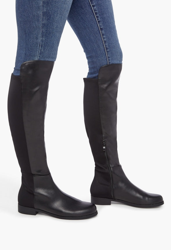 TINSLEY RIDING BOOT Black